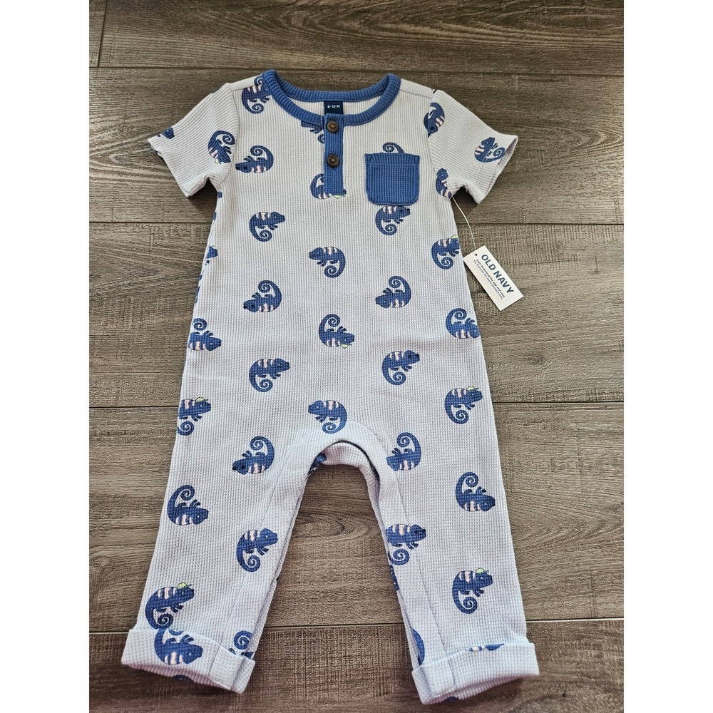 Old navy baby boy romper 6-12 mos